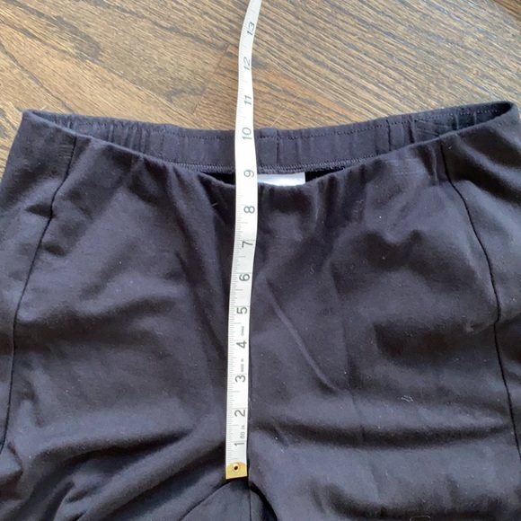 J. Jill M Petite Ponte Knit Leggings EUC Black - Picture 3 of 8